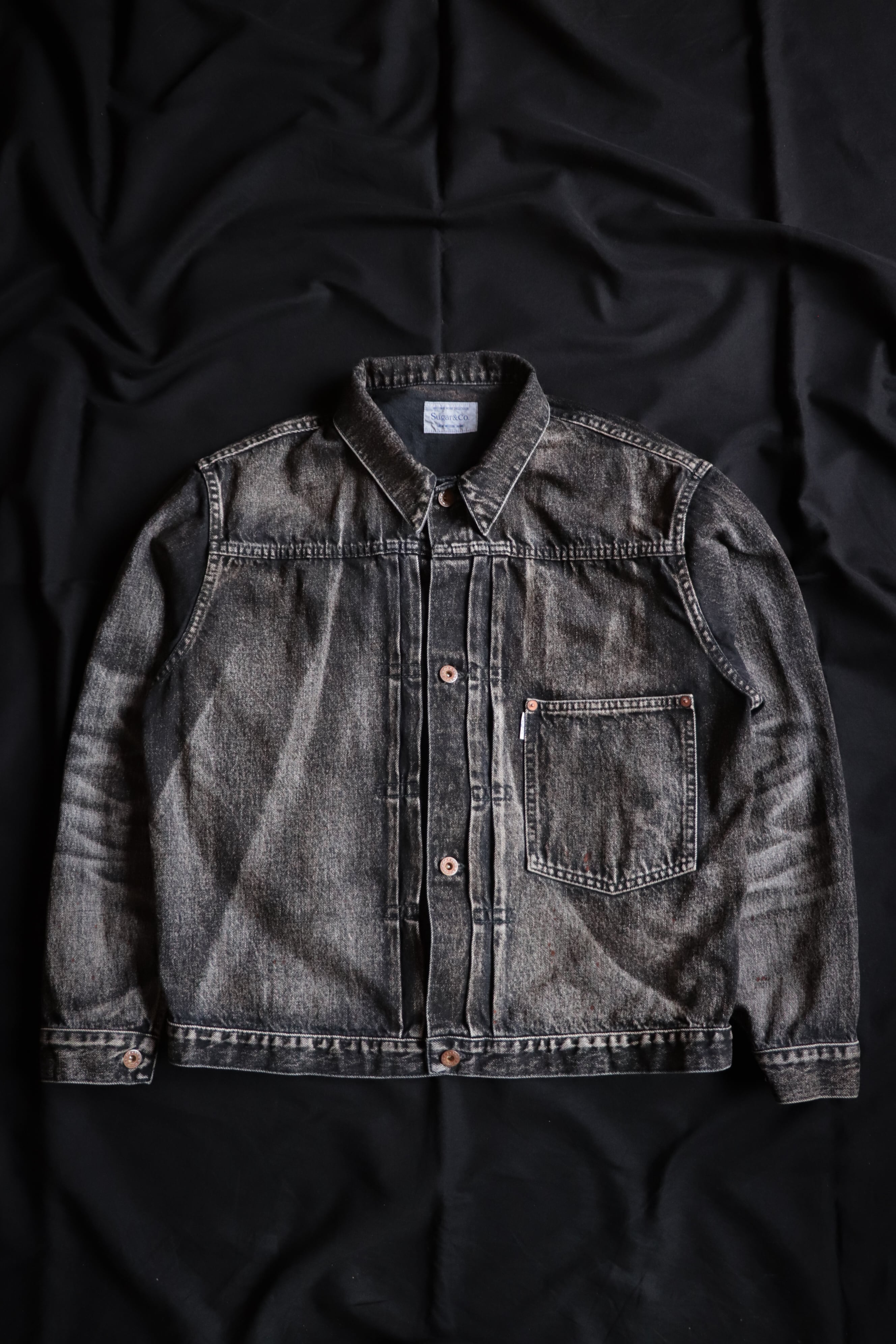 Sugar&Co./シュガーアンドコー Gentle jacket 40's wash SGR-S06V | MAMBO