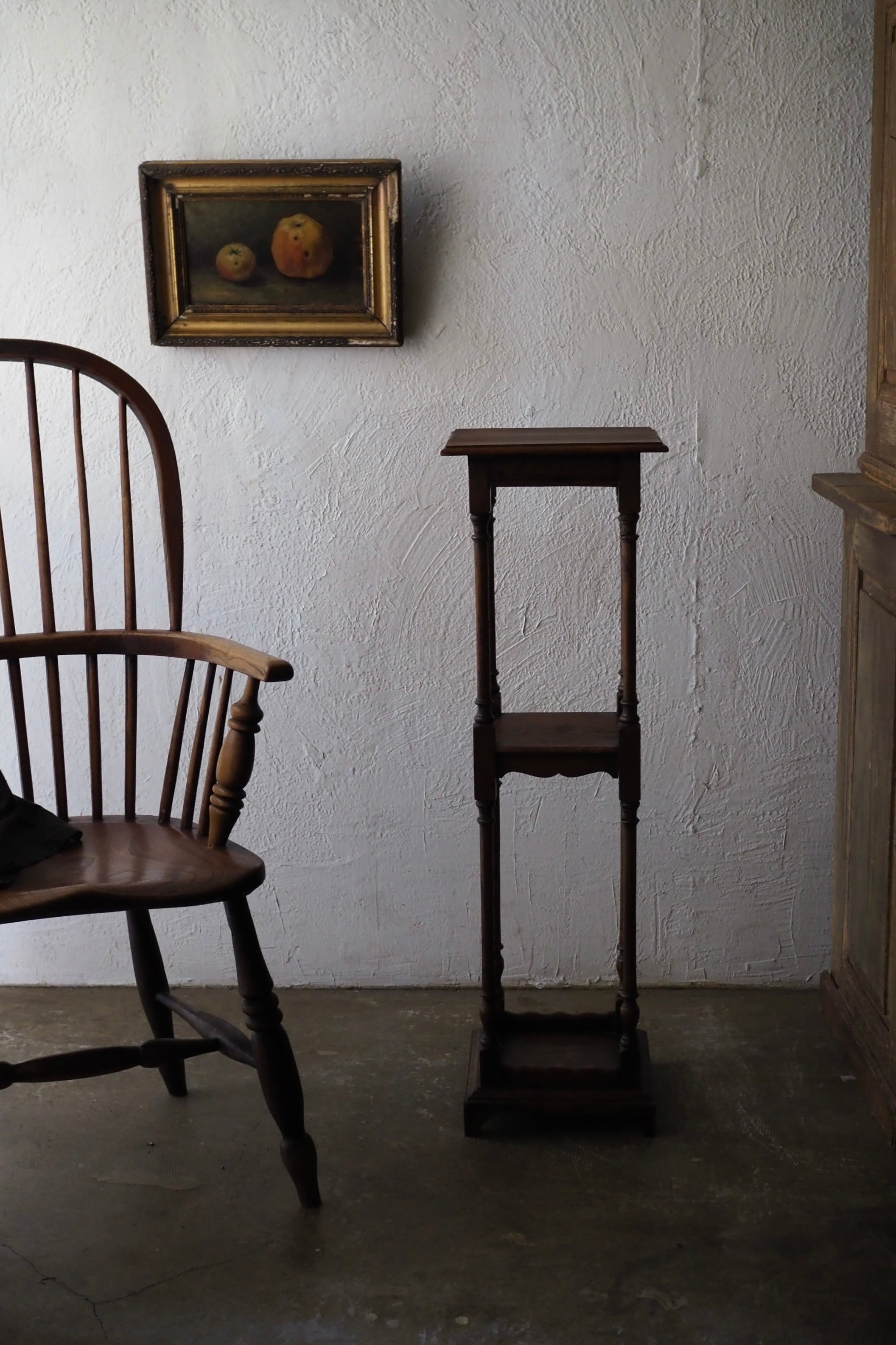 オーク展示台-antique oak display stand | アンティーク.ヴィンテージ