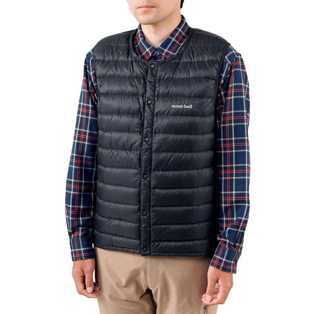 モンベル mont-bell スペリオダウンラウンドネックベストMen's(1101505)全2色