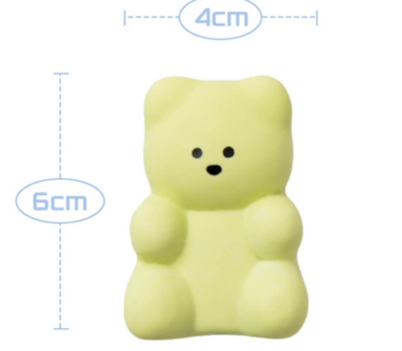 【BITE ME】Little Jelly Bear Latex Toy 3個セット - 4