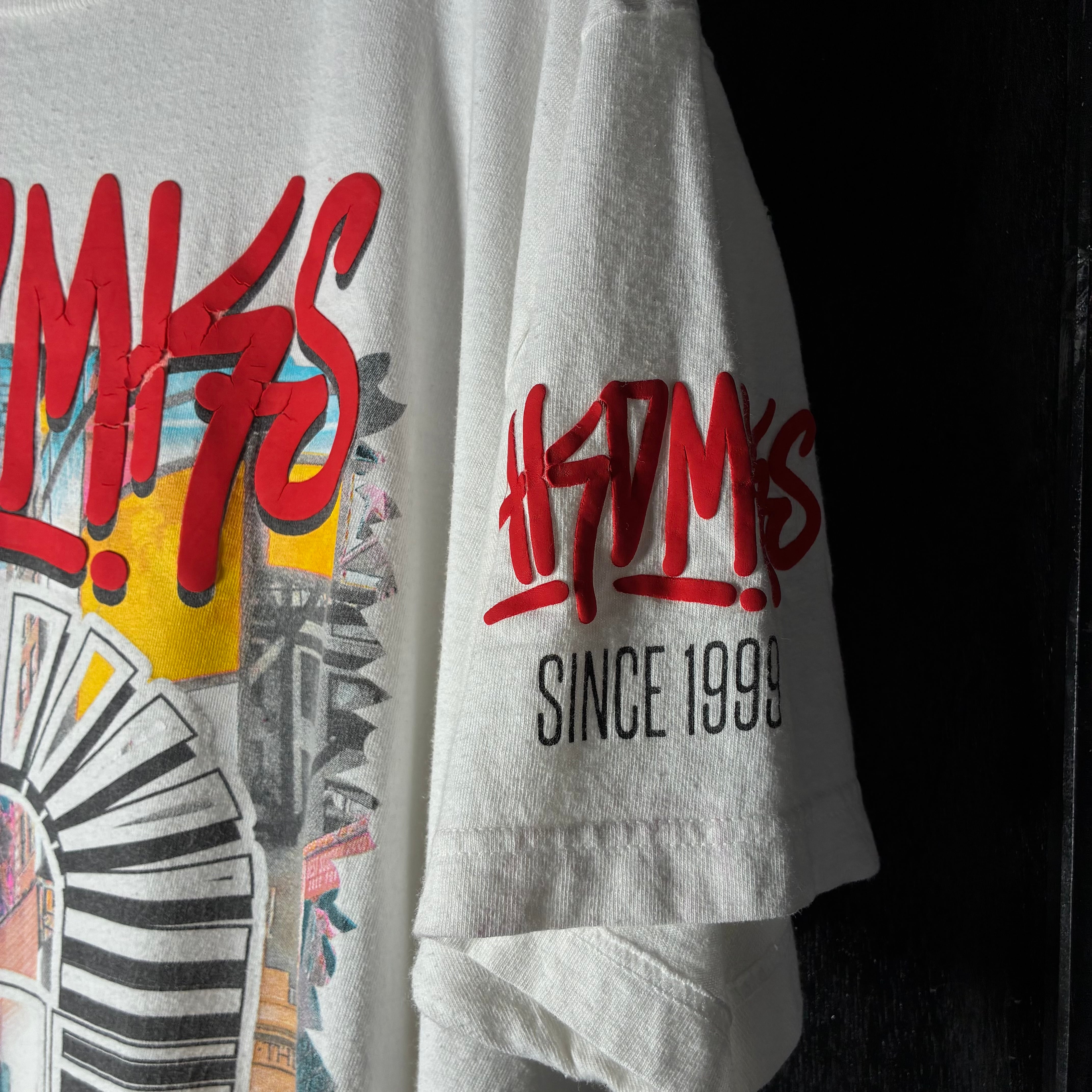 akademiks Hop Hop Tシャツ アカデミクス 白 XL | 古着屋 the moon
