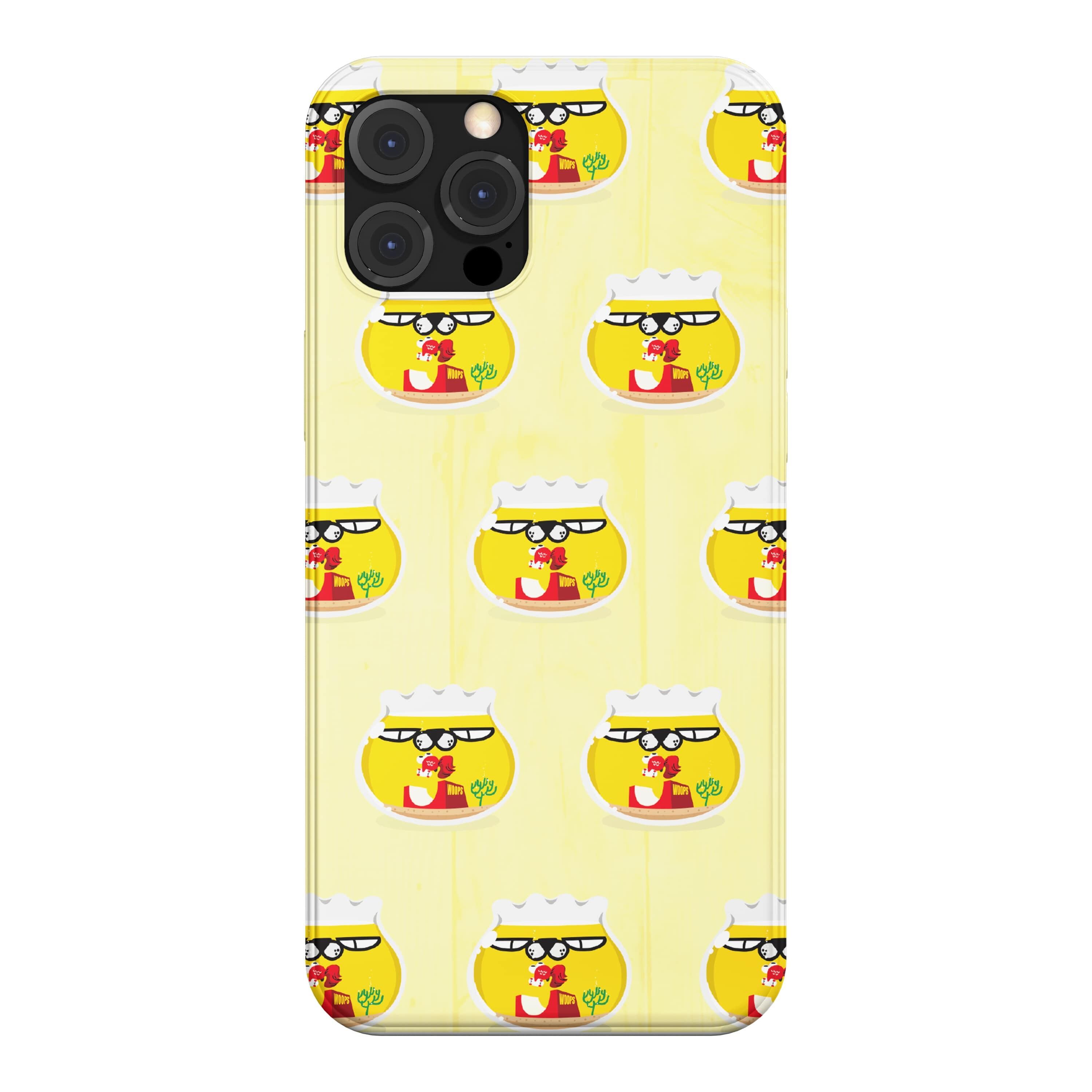 韓国 スマホケース Woops パロディ ポップ キャラクター デザイナーズ Iphone Android 携帯カバー 木目調 パターン 金魚01 Wp23 アイフォン ギャラクシー Galaxy エクスペリア Xperia 韓国スマホケース専門店 Korean Case