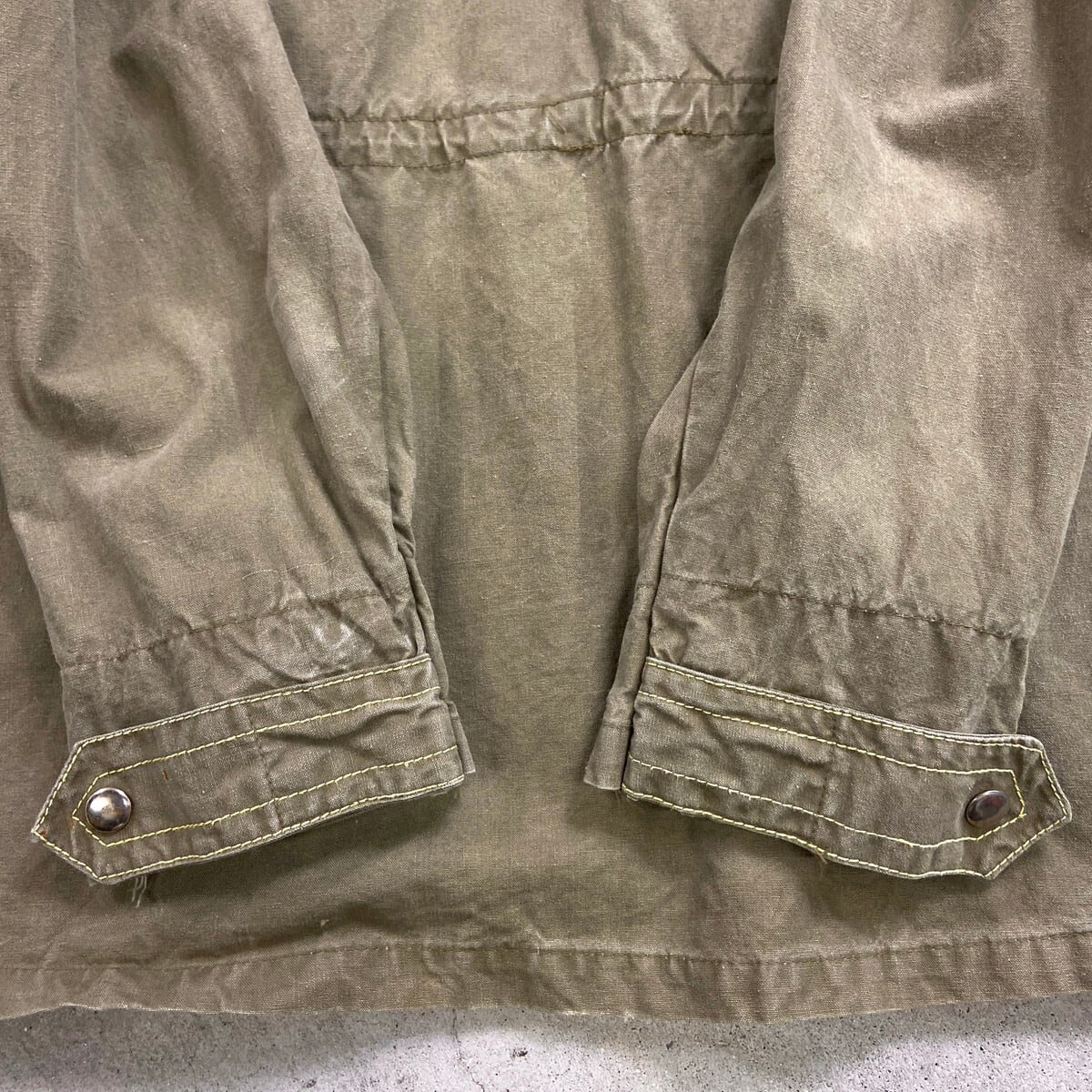 60年代 ブルガリア軍 コットンアノラックパーカー メンズM〜L相当 古着