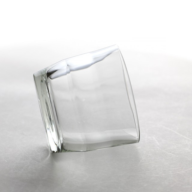 Nuutajarvi ヌータヤルビ Prisma プリズマ 74 x 65 タンブラー - 2  北欧ヴィンテージ