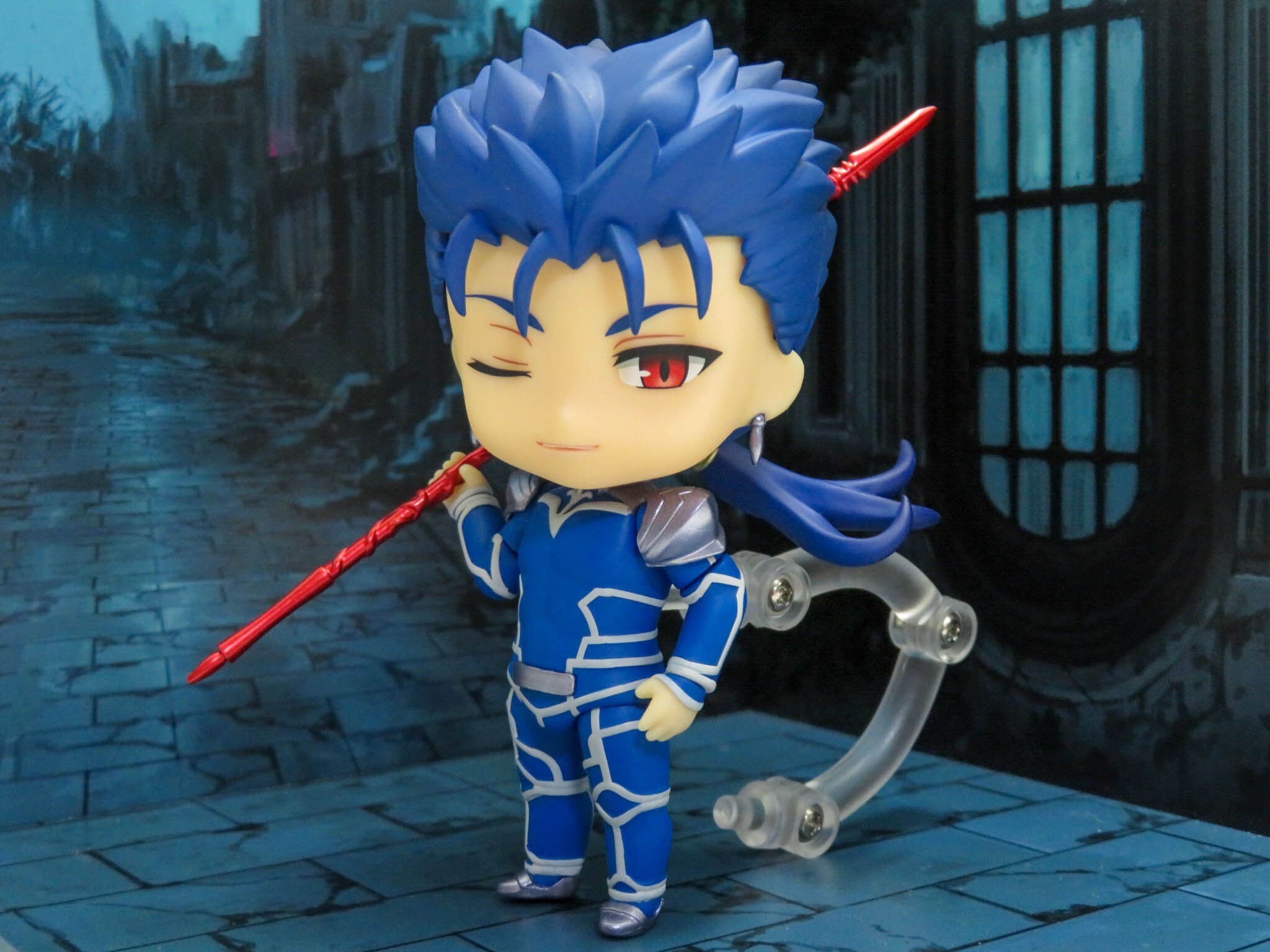 再入荷【1366】 ランサー/クー・フーリン 髪パーツ ポニーテール