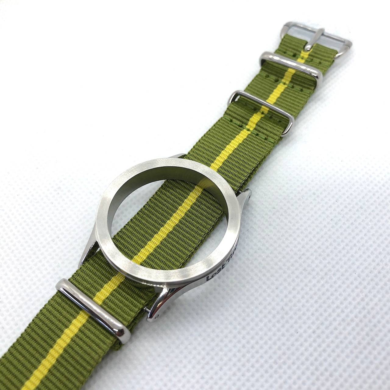 プレミアムNATOナイロンストラップ マリンナショナル イエロー 18mm 腕時計ベルト