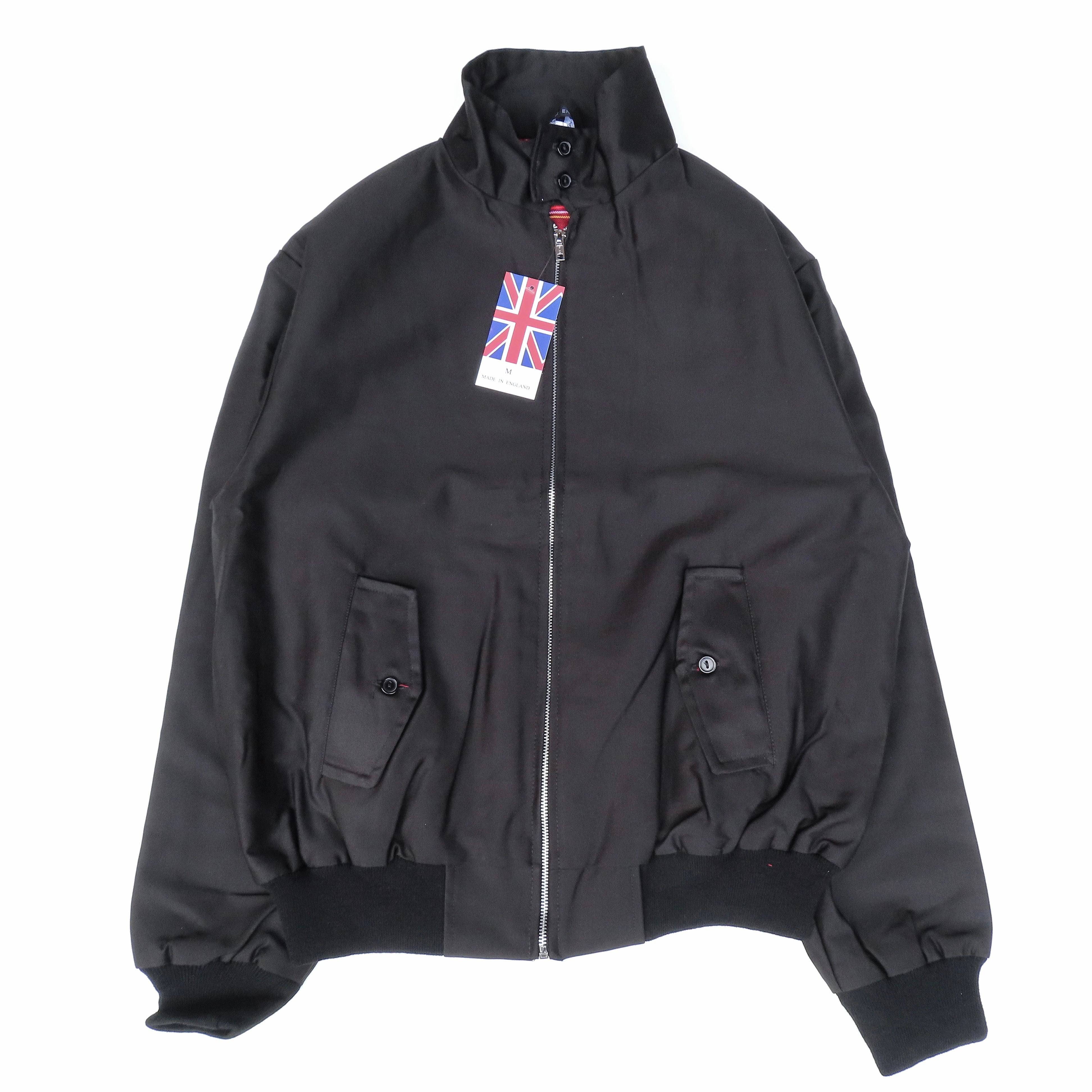 Factory Garment UK P/C Harrington Jacket ブラック