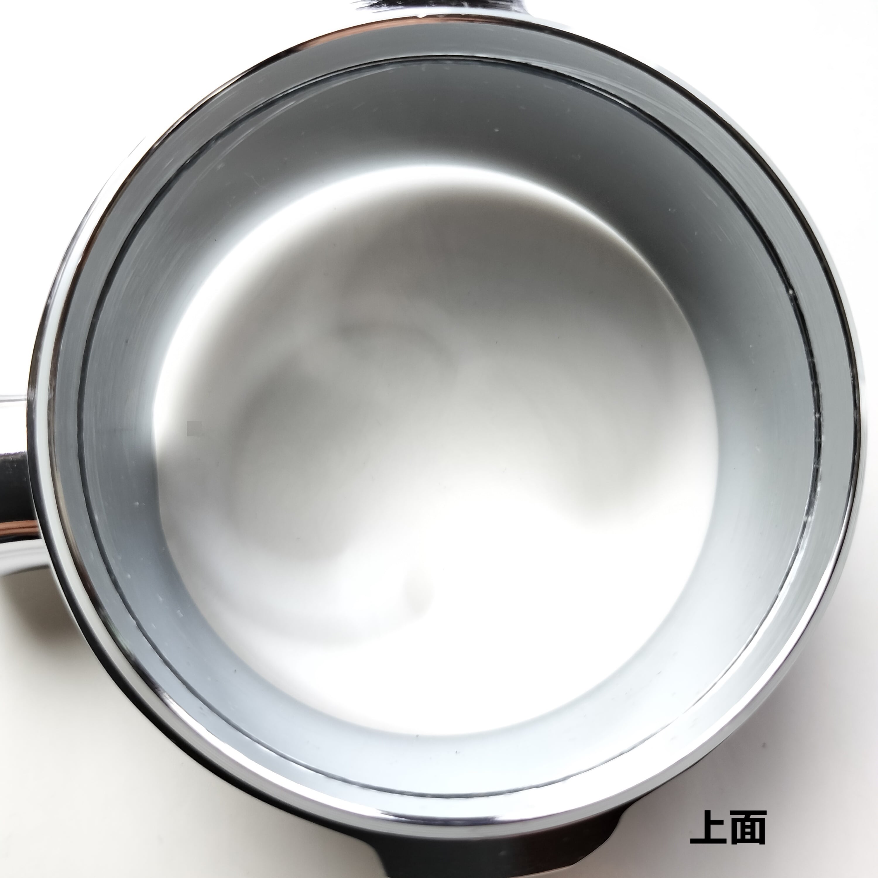 【中古品】La Pavoni 49mmボトムレスフィルター　ウッドハンドル 中古品】La Pavoni 49mmボトムレスフィルター ウッドハンドル 中古品