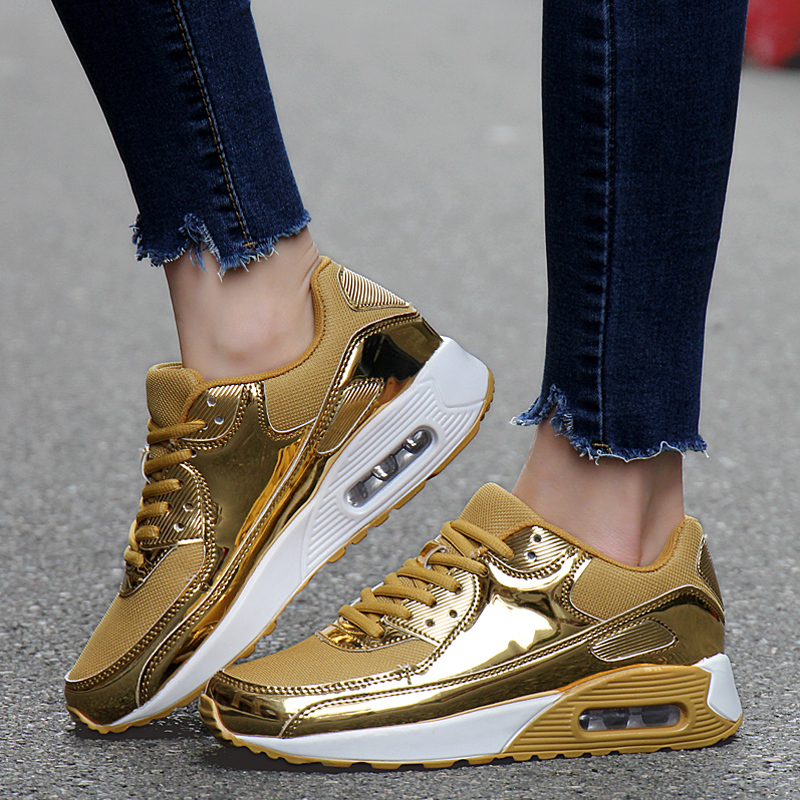 【新作】【送料無料】 スニーカーレディースシューズレディース通気性アウトドアウォーキングフラットスリップオンラバーズシューズChaussuresTenis Feminino 靴 スリッポン 10b560660389952