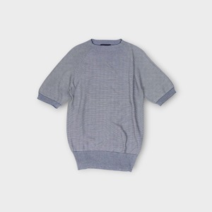 HAVERSACK【ナローボーダーニットTシャツ】