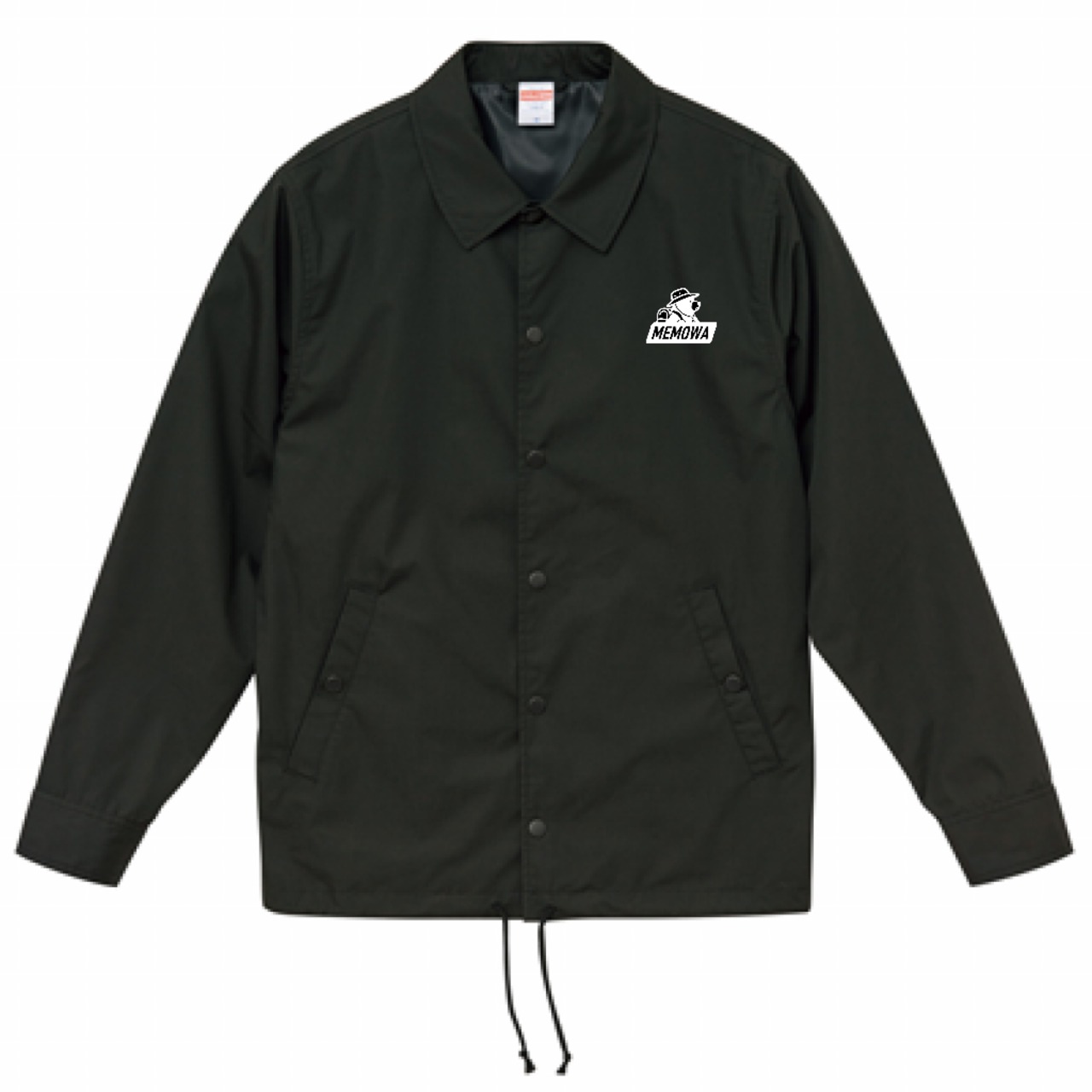 LOGO BEAR ナイロンコーチジャケット(ブラック)A0104