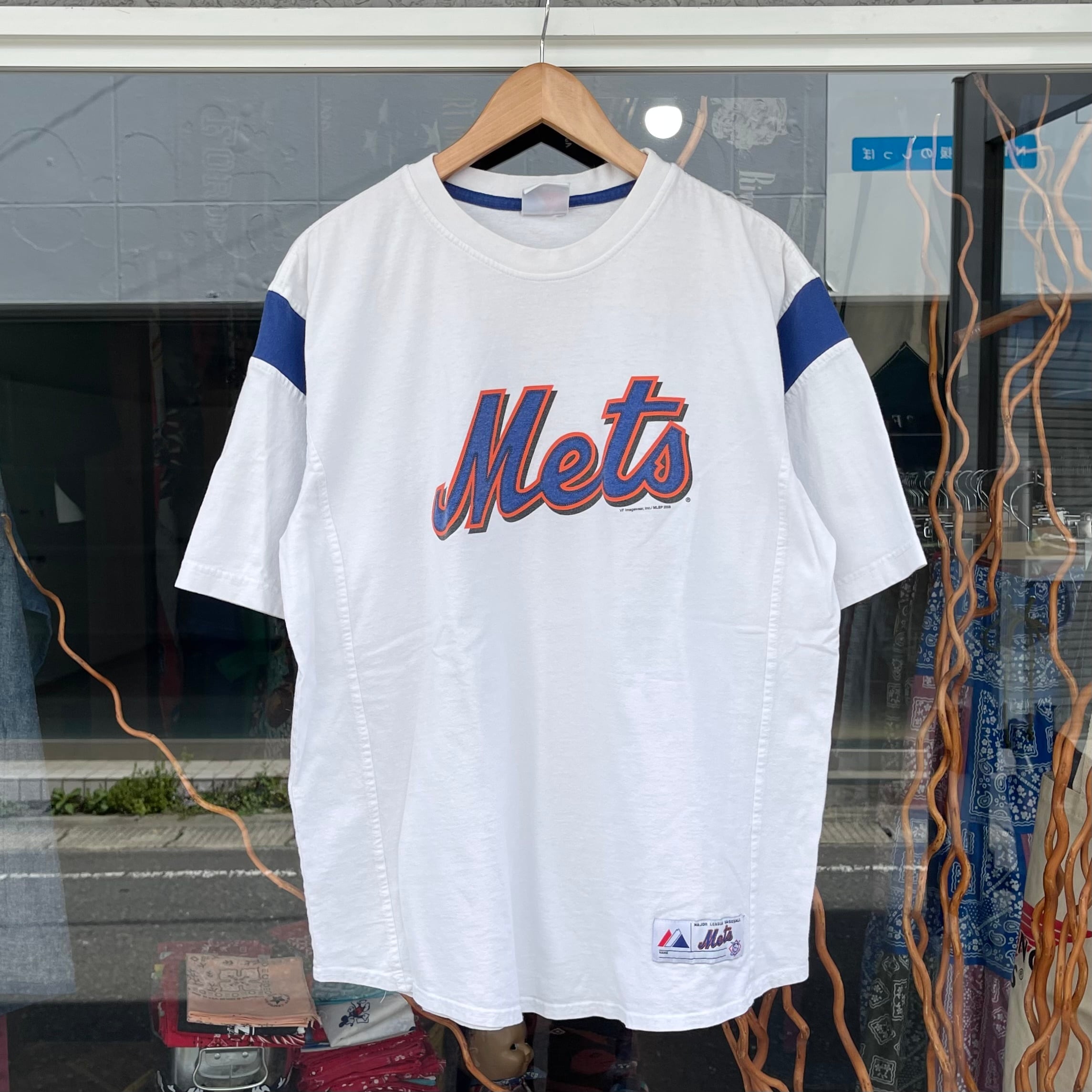 【Sz:L?】00s MLB 『Mets』Tシャツ