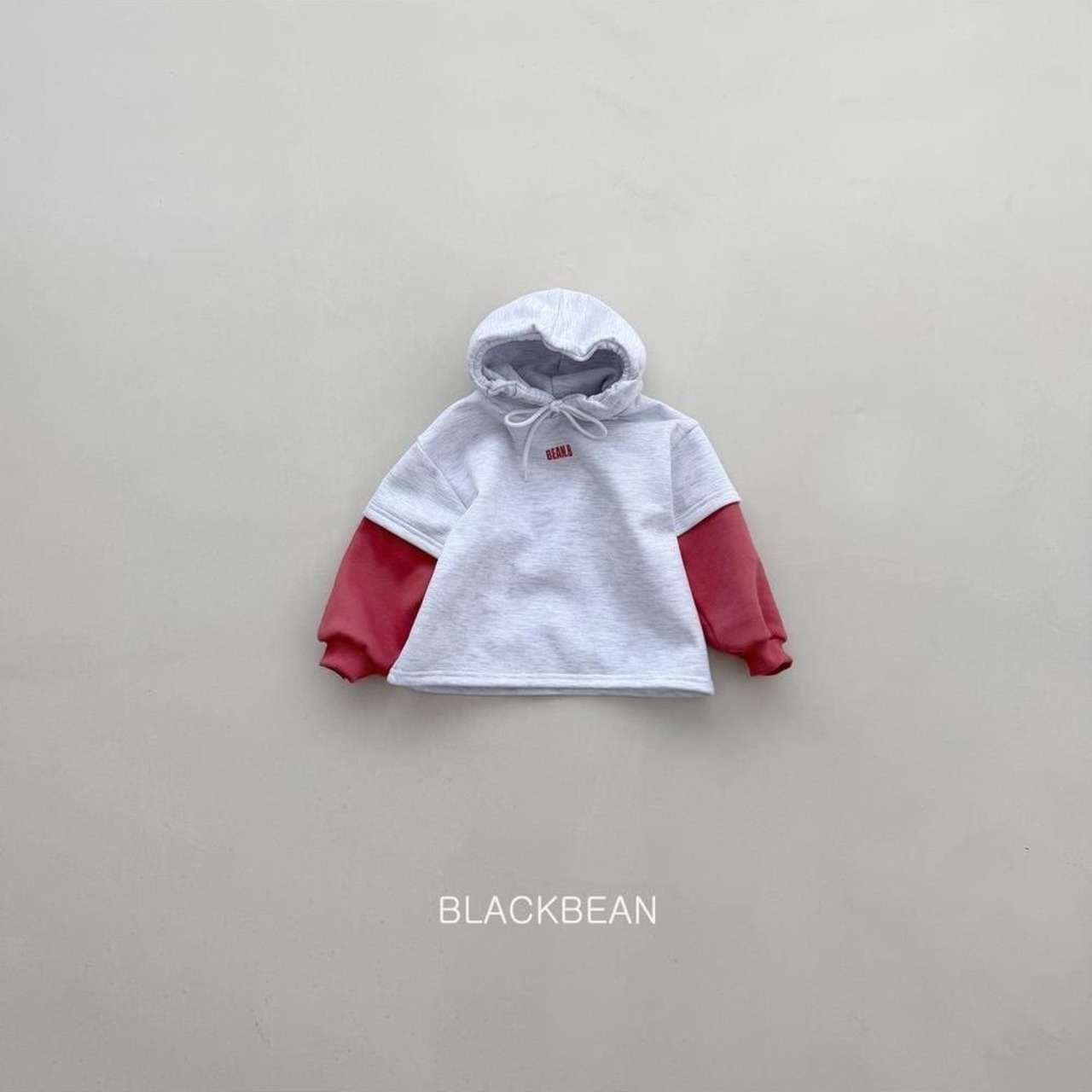 ブラックビーン / blackbean / ソフトフーディー / 韓国子供服 / キッズ / 26winter〖取寄〗*S~XL*