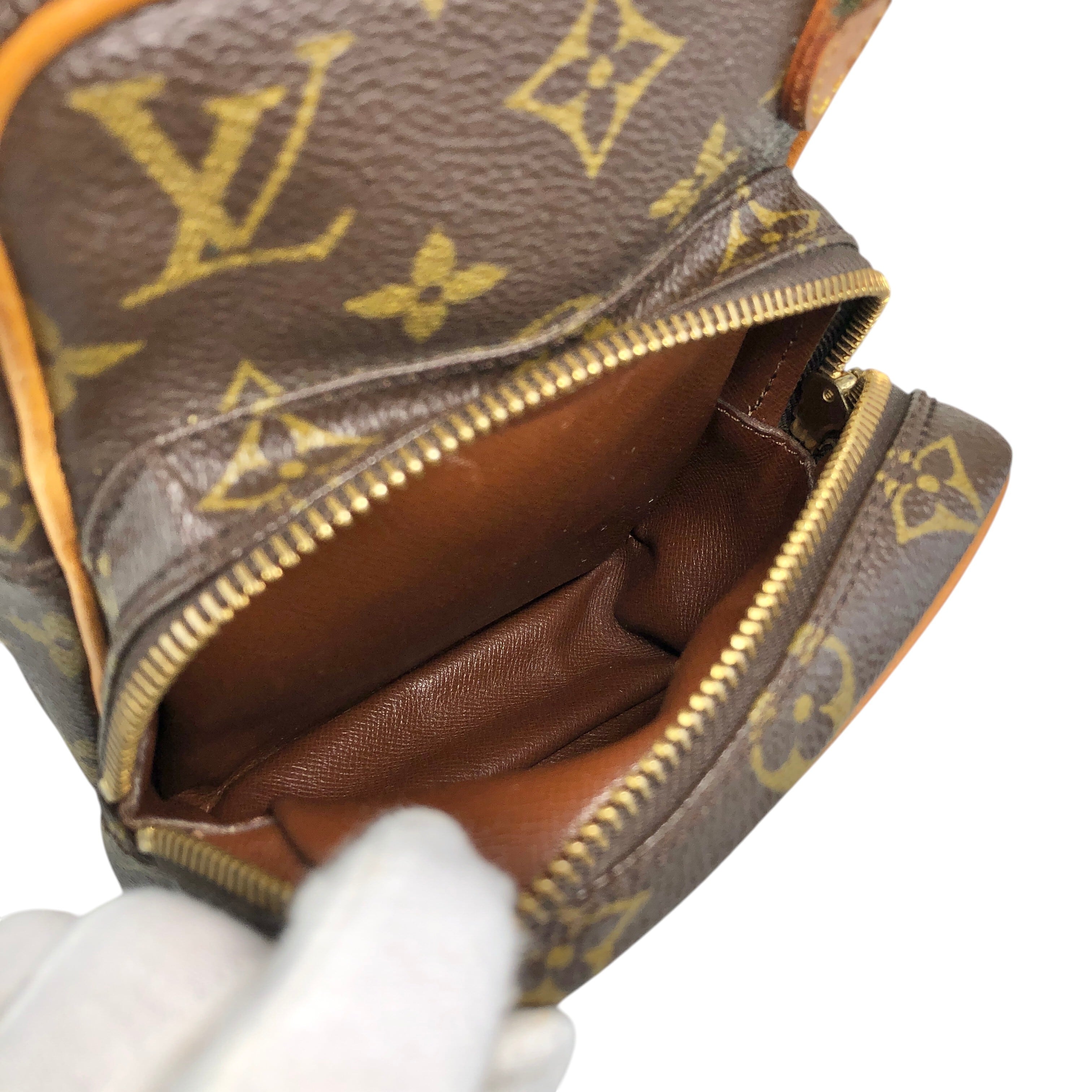 LOUIS VUITTON ルイヴィトン モノグラム ショルダーバッグ ブラウン