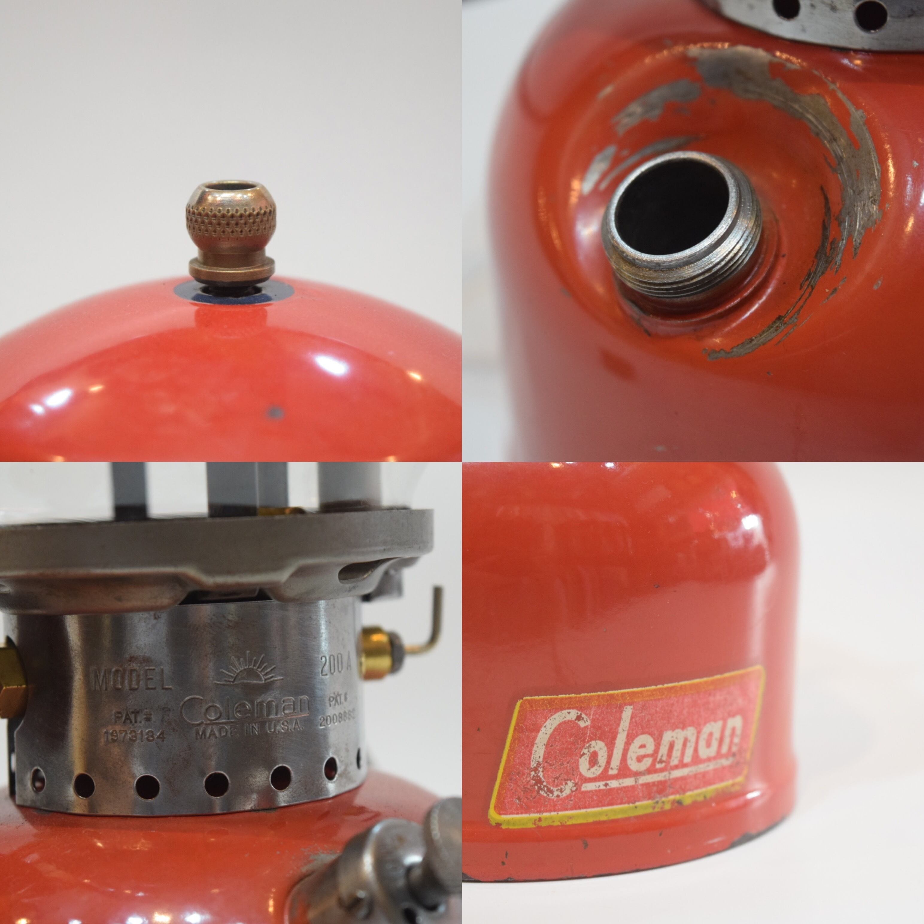USED Works! 50s Vintage Coleman Lantern 200A 