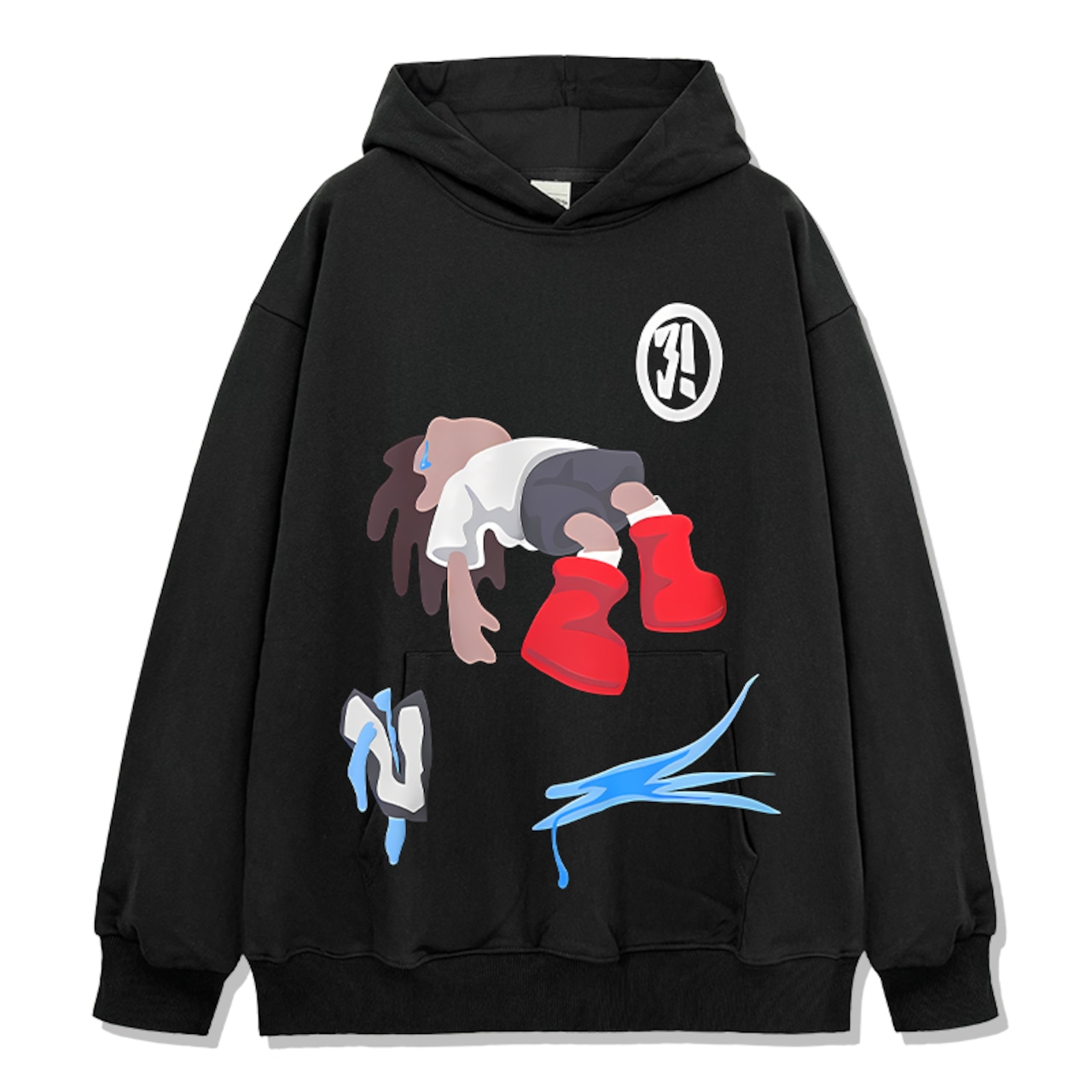 VINTAGE ストリート 重力フリー パーカー T280