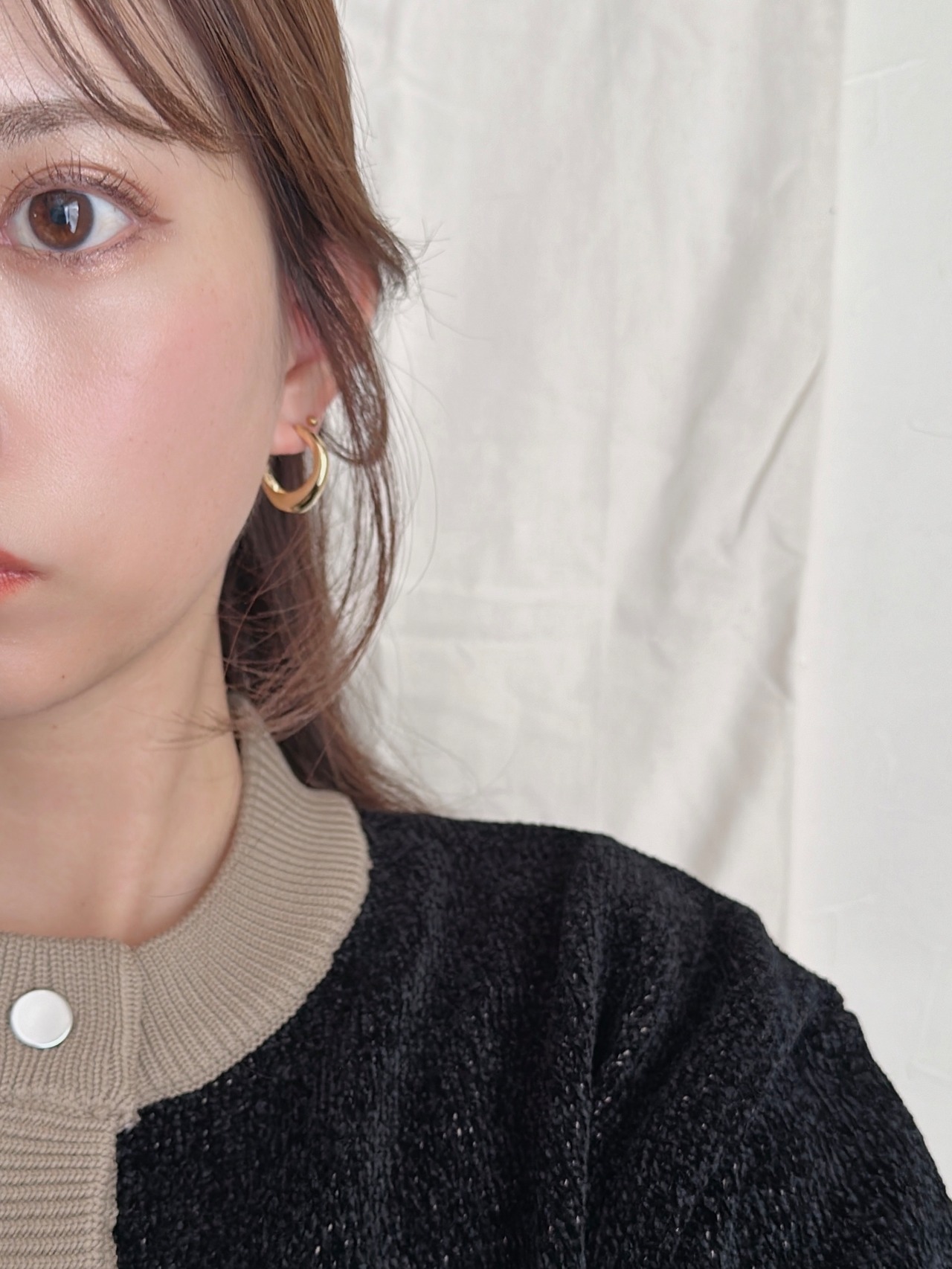 S925 ストレートニュアンスピアス