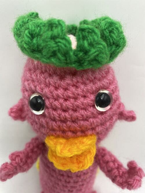 あみぐるみ カッパ ピンク | ギャラリーGODA