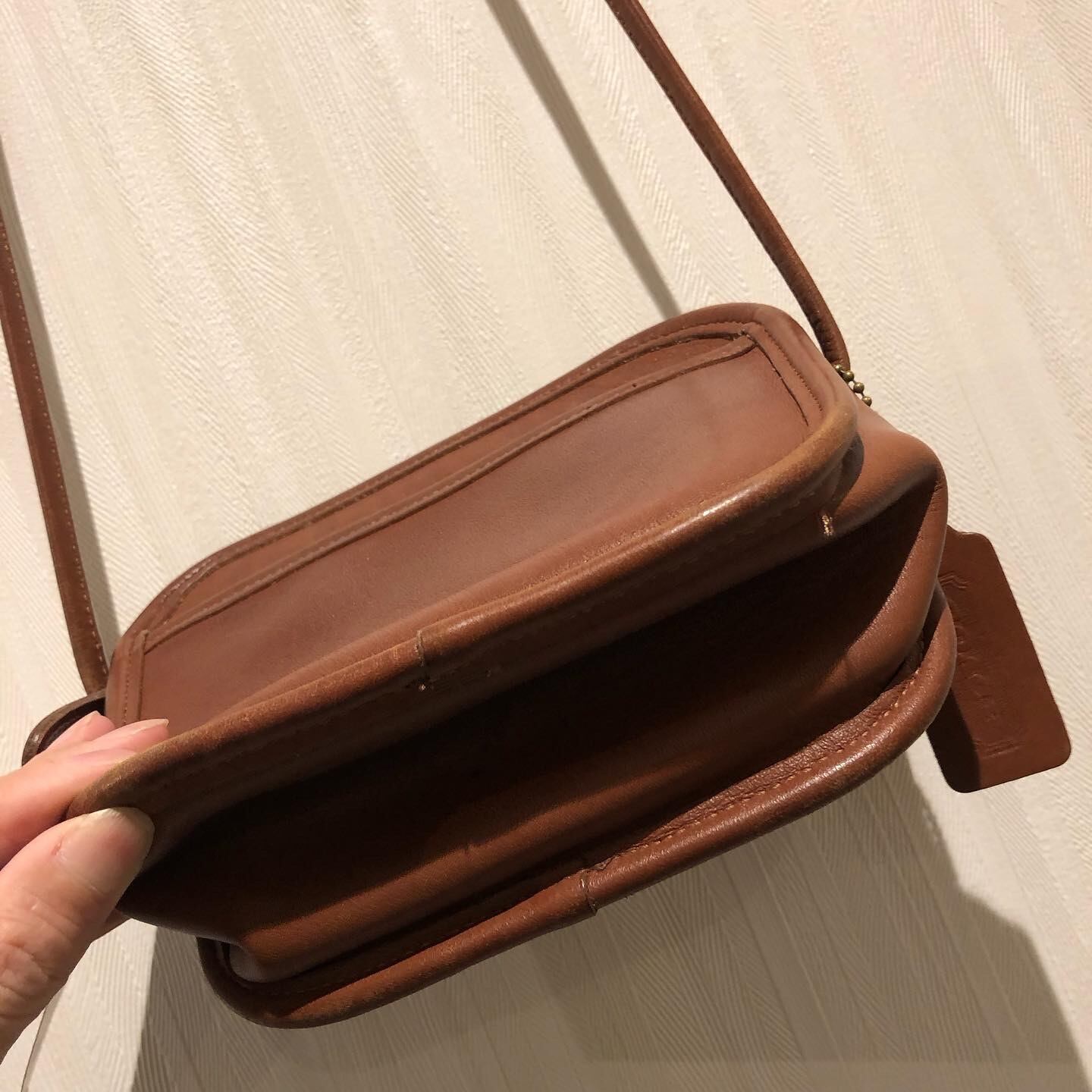 90s OLD COACH leather shoulder porch【高円寺店】 | What