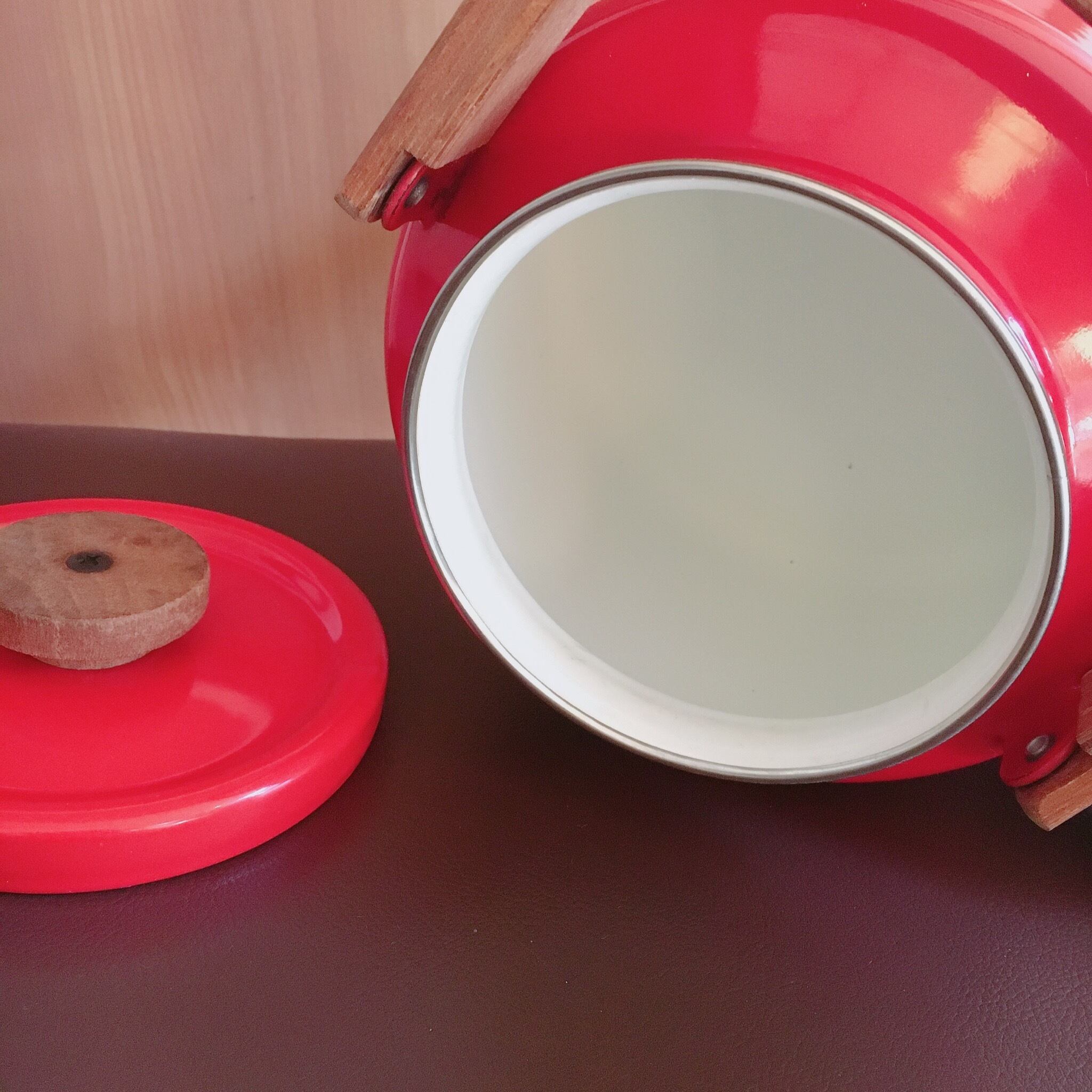 FINEL フィネル ヴィンテージ ケトル 赤 1.9 L