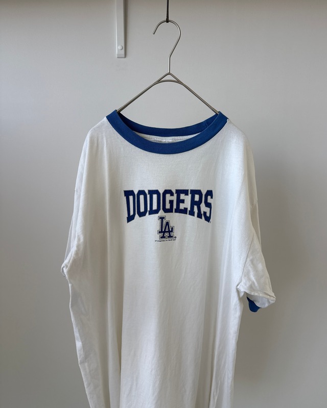 -DODGERS- Vintage 00s Ringer T-shirt