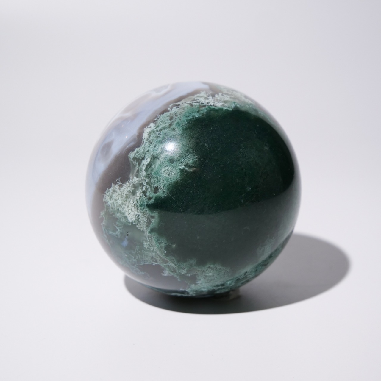 モスアゲート / スフィア【φ6.4cm】