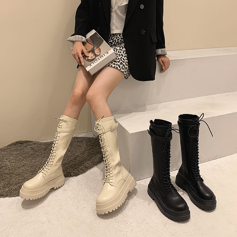 ロングブーツオータムスタイル 靴 シューズ 秋物 フェイクシューズ32465964342