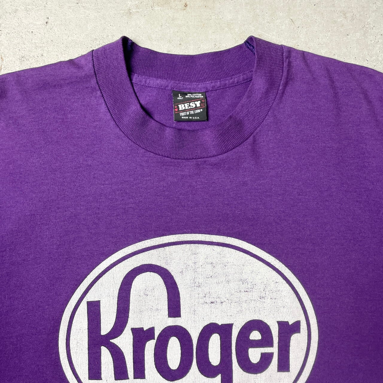 90年代 KROGER WALK AMERICA 企業ロゴ イベント プリントTシャツ