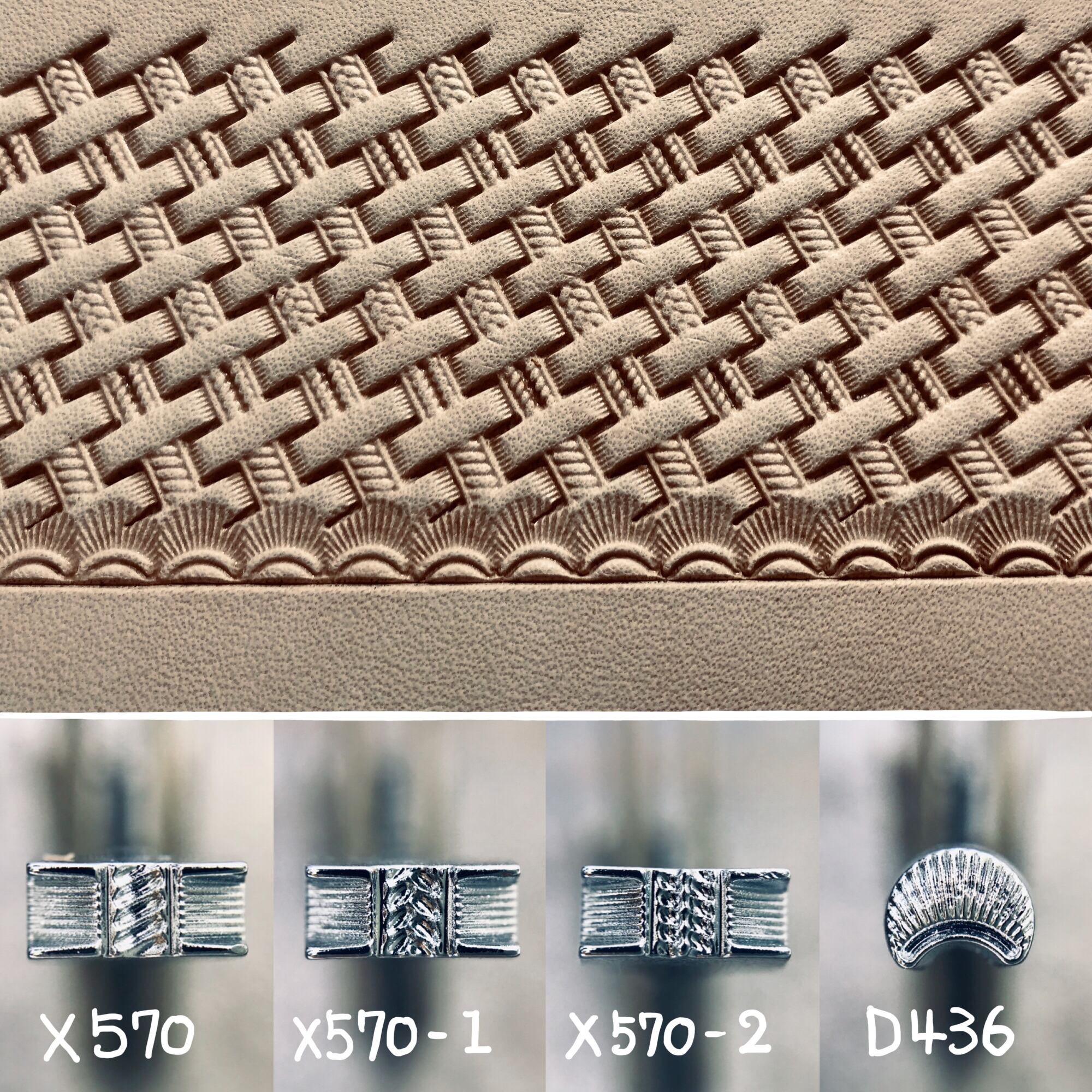 X570-2 (バスケットスタンプ) | okafactory 岡製作所