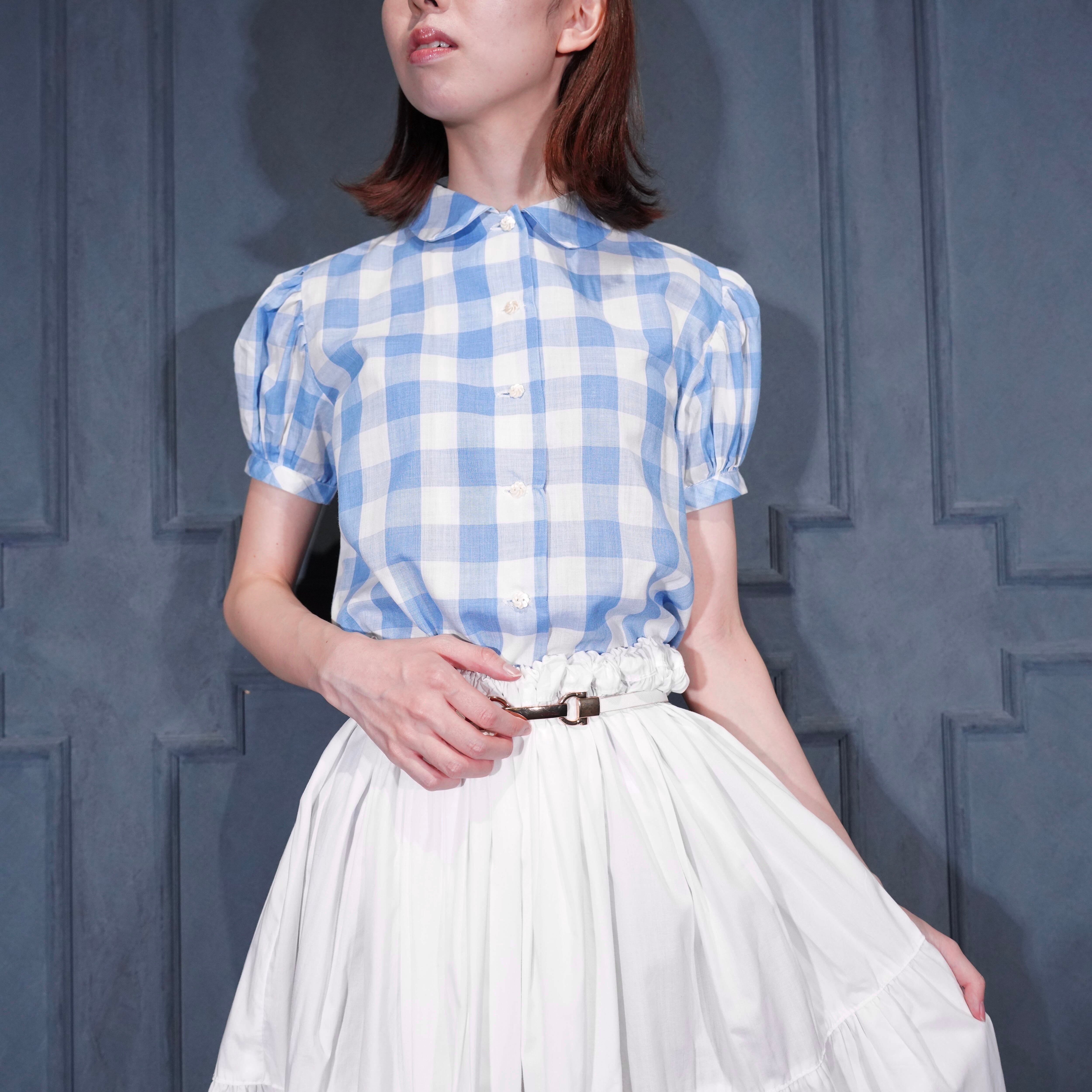 vintage ヴィンテージ プリントシャツ　ブラウス シャツ ブラウス | Titti Vintage