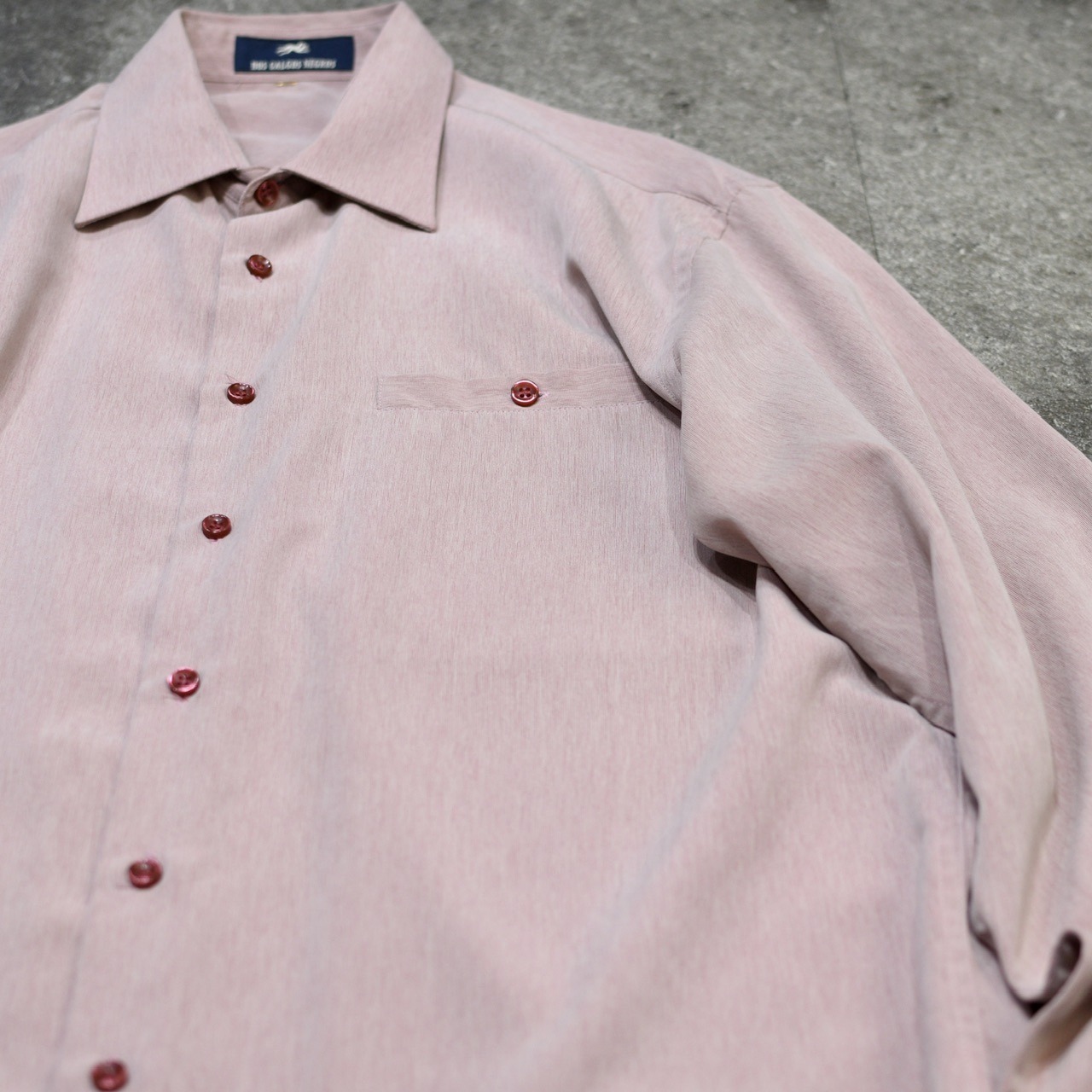 marbled meat pink shirt