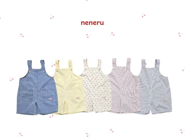【取寄】neneru|bono suspender|ボノサロペット|12M-XL|kids|26 summer