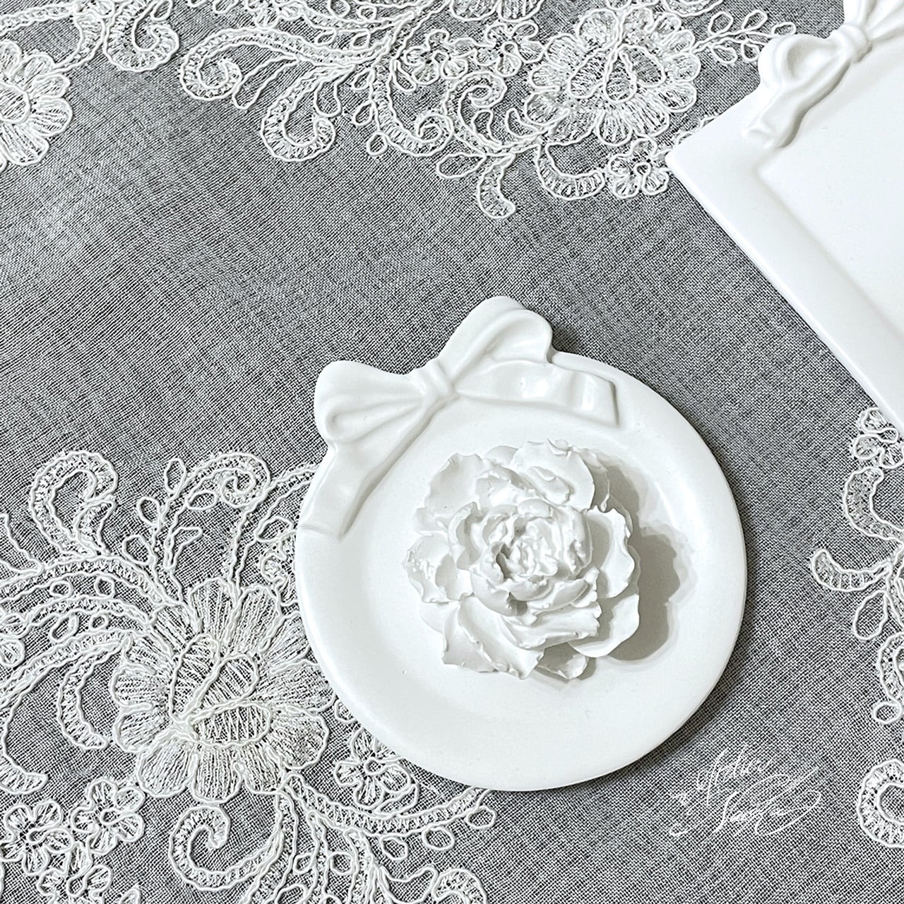 リボン トレイa シリコンモールド | シリコンモールド・クレイクラフト