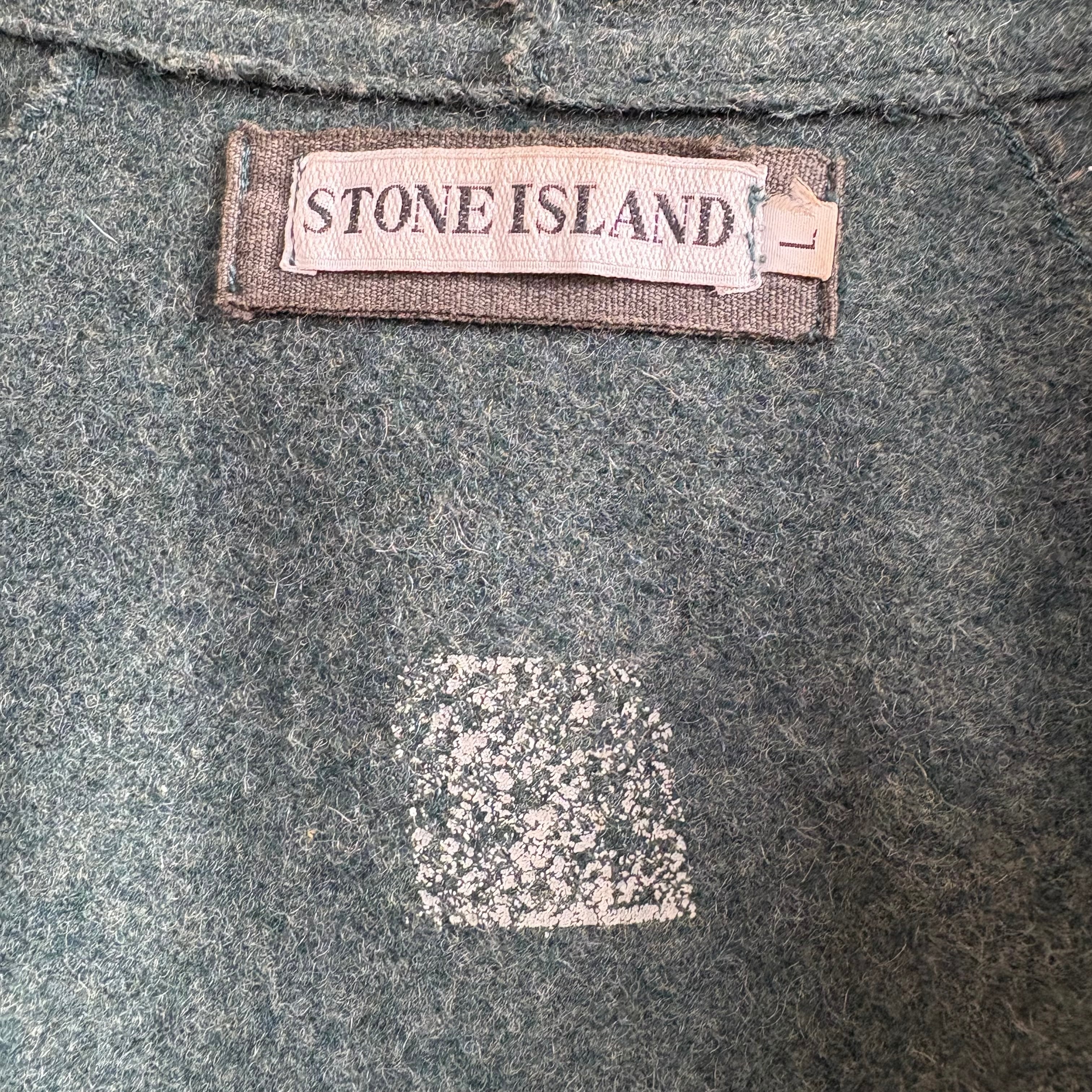 90s ヴィンテージ STONE ISLAND ウールジャケット ストーンアイランド