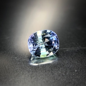 妖艶に溶け合う蒼と翠 0.98ct UP 天然 マルチカラー タンザナイト