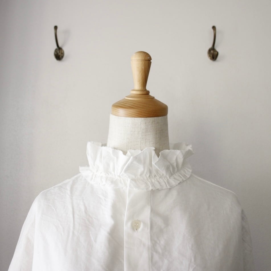 Yarmo Ruffle Shirts Dungaree（ラッフルシャツダンガリー） | coromo