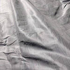 DIOR MEN silk shantung A-line long coat