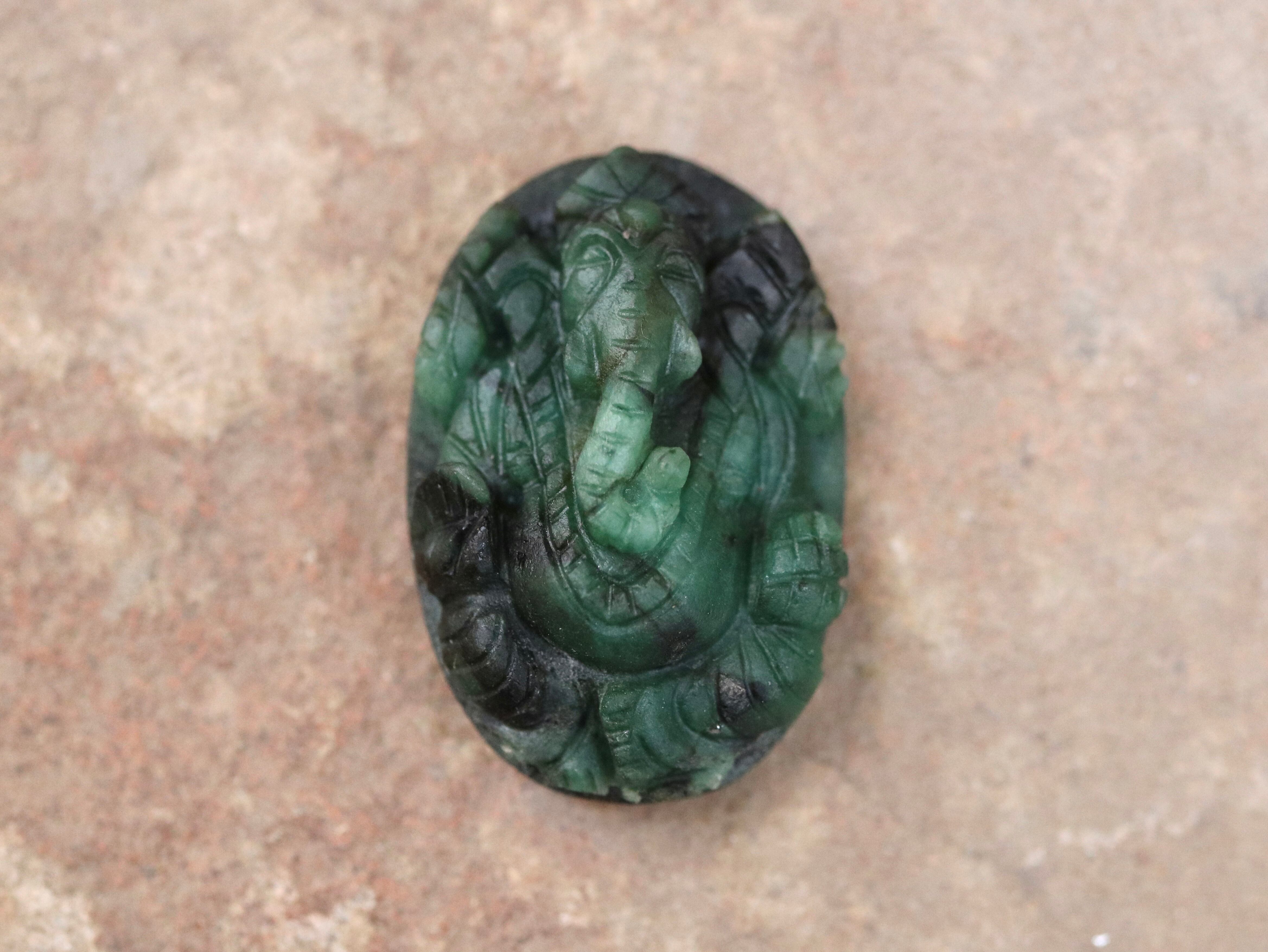 4エメラルド ガネーシャ