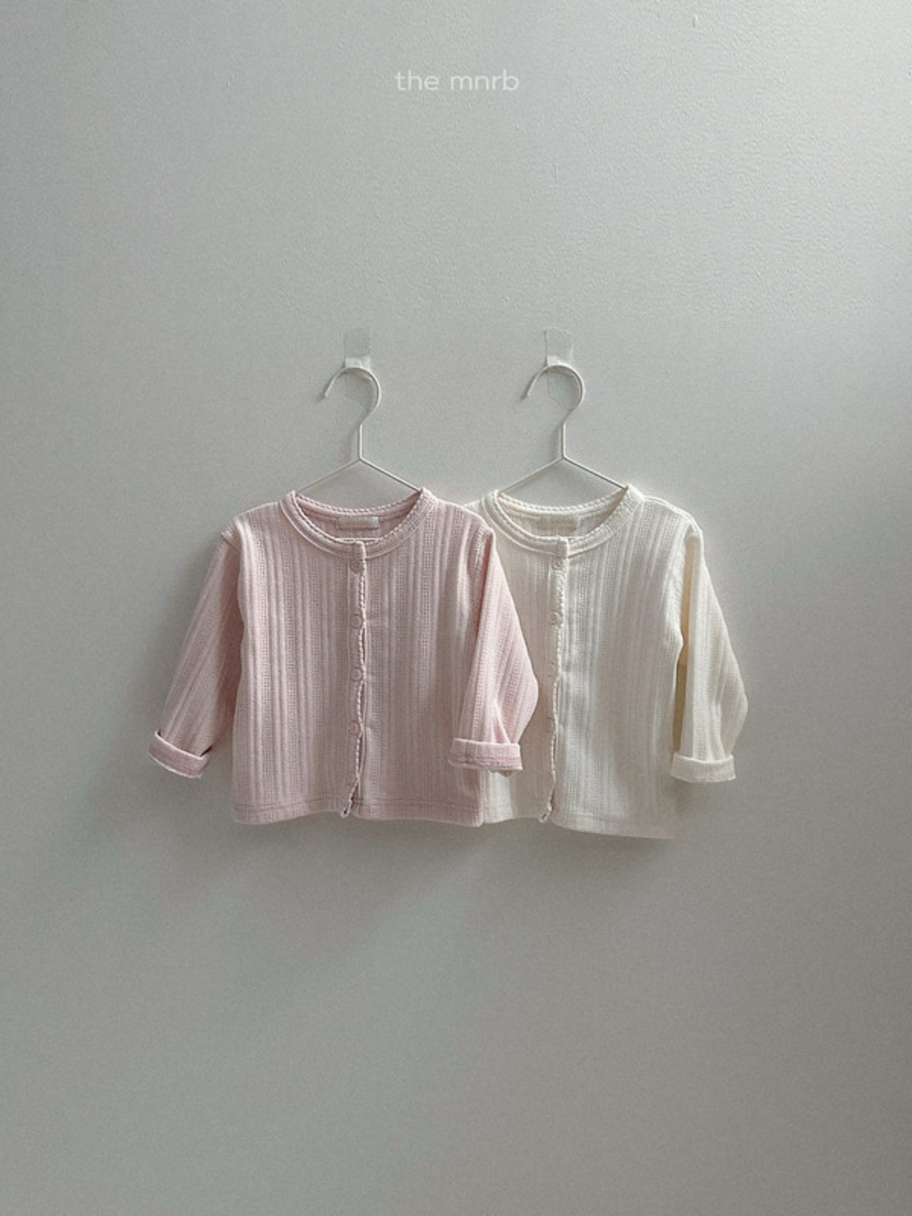 【取寄/韓国直送】minirobe 26/AT アイレットカーディガン｜秋服｜韓国子供服