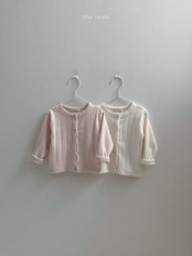 【取寄/韓国直送】minirobe 26/AT アイレットカーディガン｜秋服｜韓国子供服