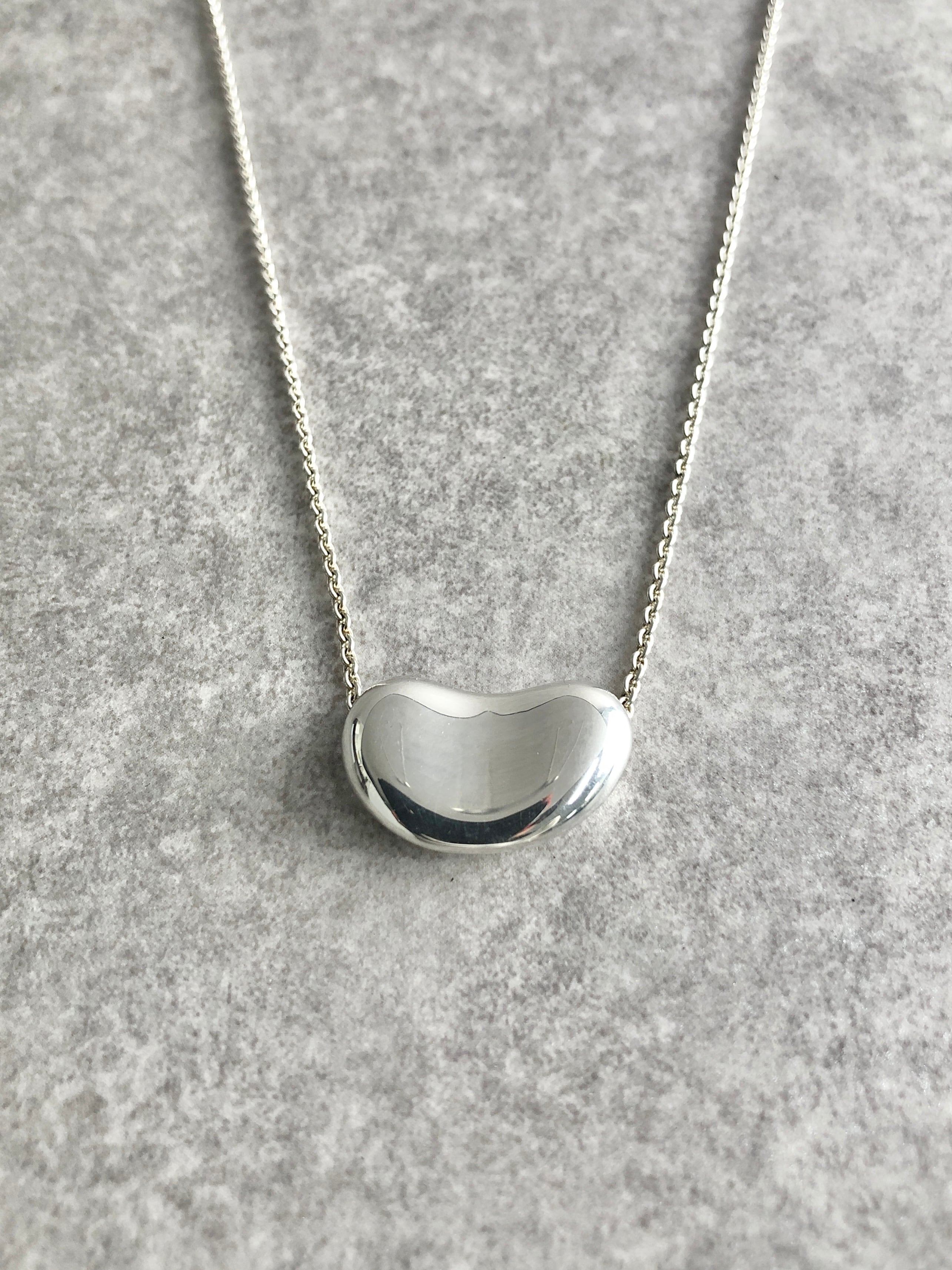 Tiffany & Co. ティファニー ネックレス シルバー ビーン 925 vintage