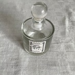 ジェオデジス　GEODESIS 　ルームフレグランス空瓶(小）　蓋・ラベル付き  香水瓶 12otdf6-2