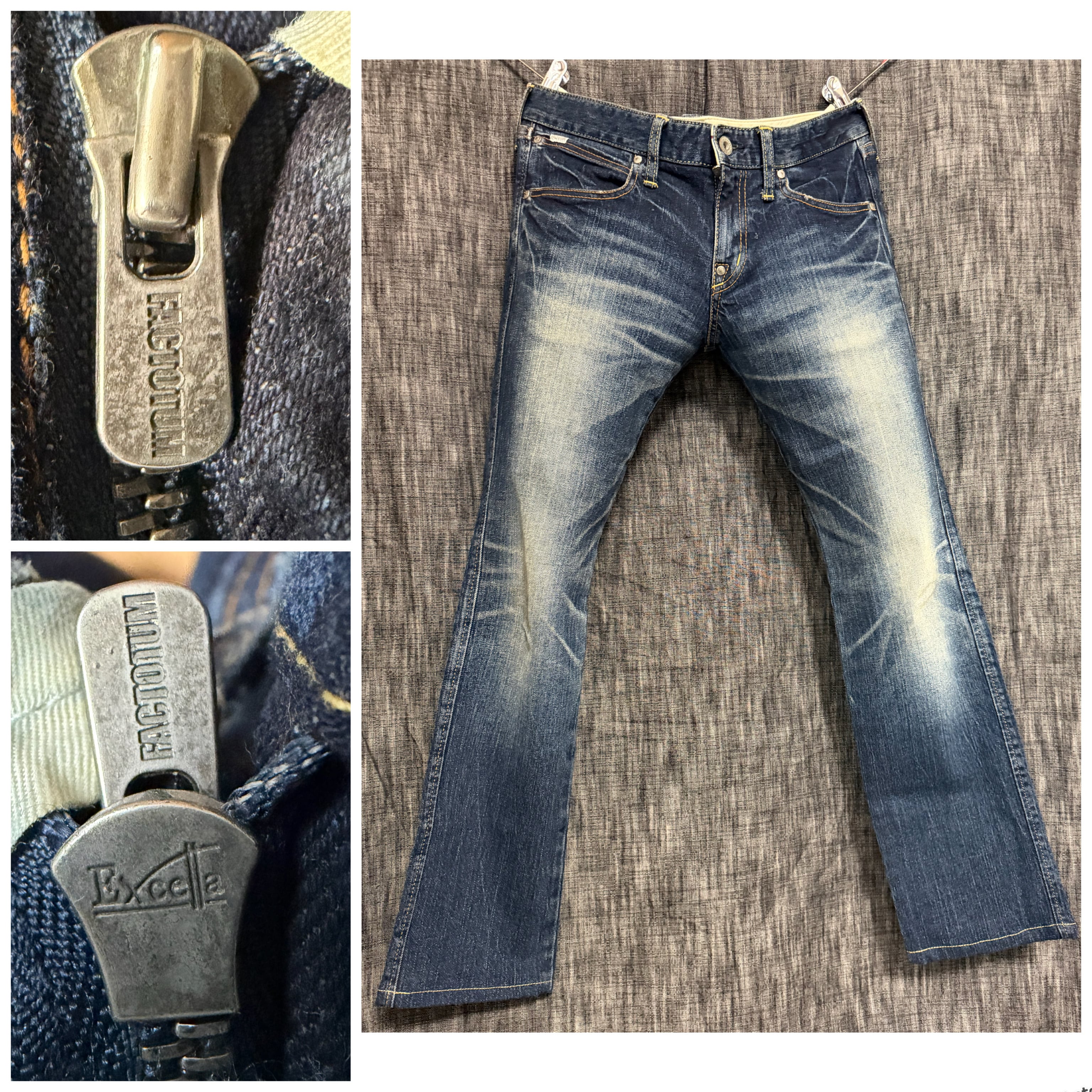 DOLCE&GABBANA 12GOLD イタリア製 ダメージ加工デニム グレー | Men's