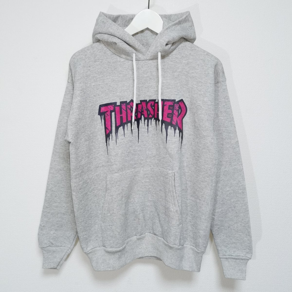 送料無料 M 90s THRASHER ICE スウェット パーカー HANES USA製 