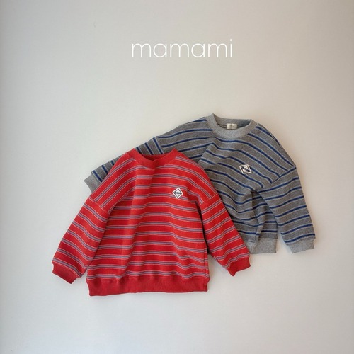MAMAMI［取寄］tone up border mtm 25winter