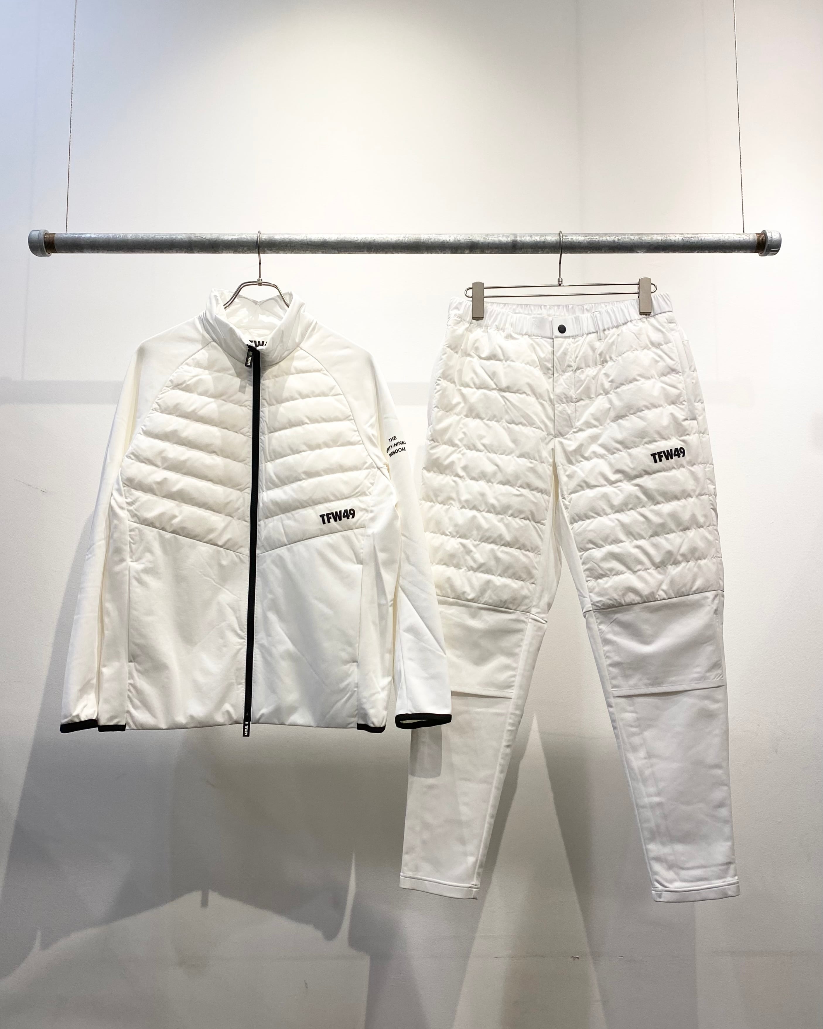 TFW49】《MEN'S》SHIELD WARMER PANTS (WHITE) | Sandy GOLF