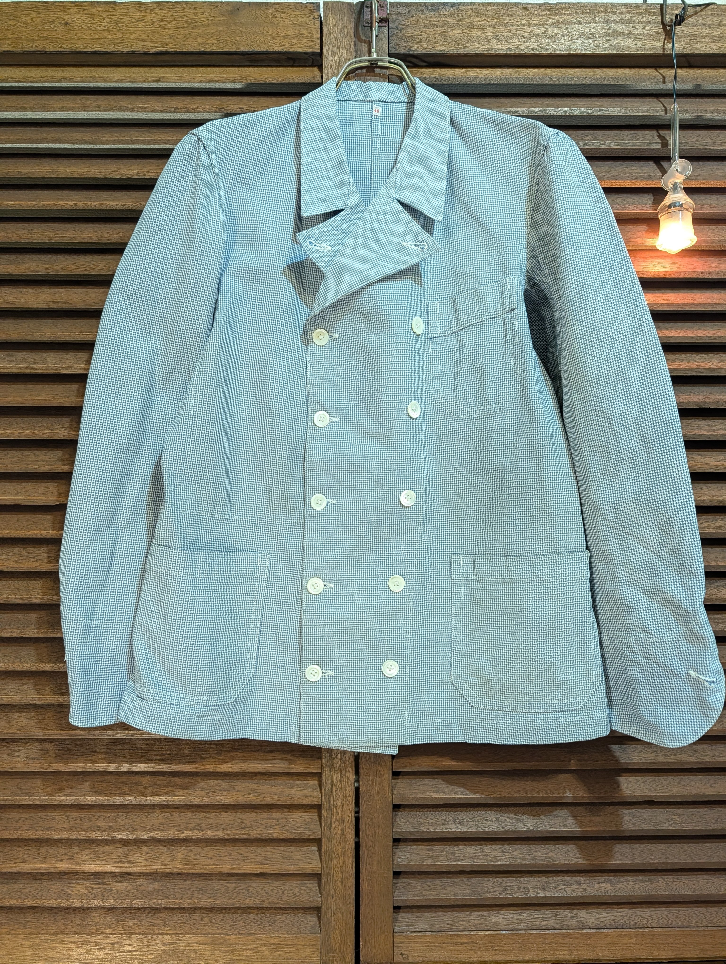30-40s France HALLESVILETTE Chef Jacket