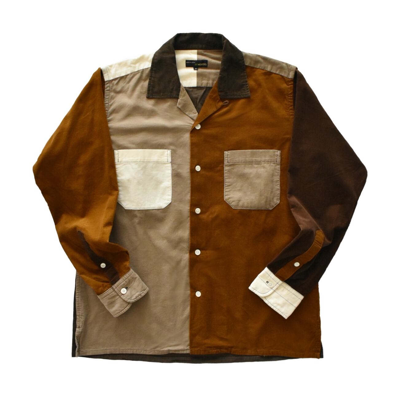 MOJITO / ABSHINTH SHIRT Bar.2.0 crazy corduroy - アブサンシャツ