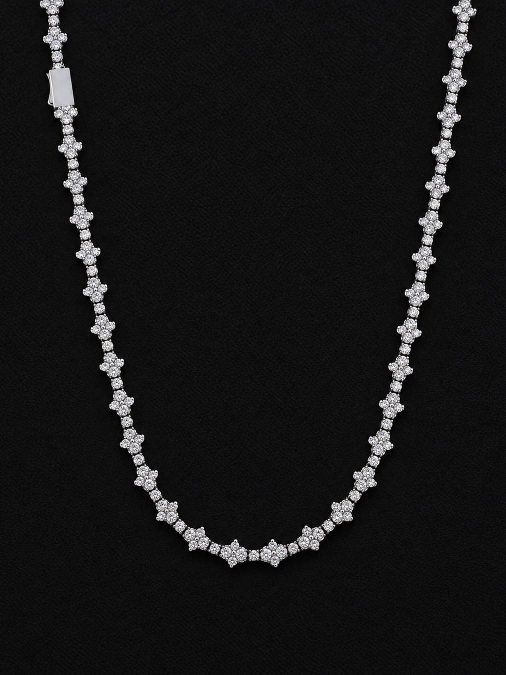 Plum Blossom Necklace -Gold/Silver/Black-