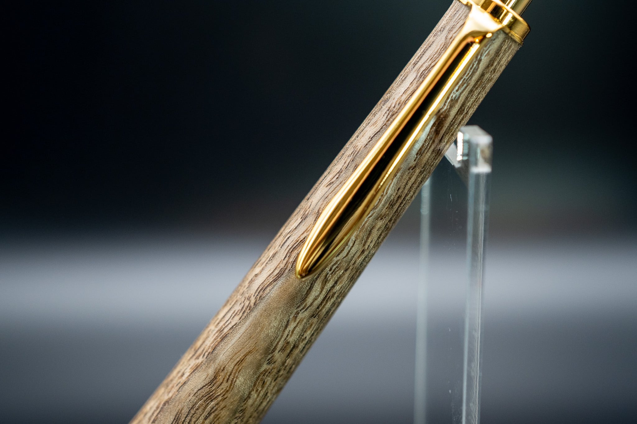 【 地と灰の銘木 】神代タモ 縮み杢 gold MP